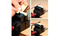 Guitar Nut Vise Precision Saddle Vise Scratch Protection Repair Tool for Instrument Makers, Workshop