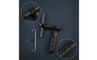 Compact Cycle Chain Breaker Tool Handheld Chain Breaker with Hook Comfortable Sturdy for Bike Mechanics, Trailside Maintenance