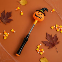 Handheld and Portable illuminated Pumpkin light stick Lightweight Design gourdo'-lantern'-Lantern light stick Festive Halloween accessory Replaceable Batteries for Children, Trick-or-Treaters, young children, Parties, Costume events, Nighttime Safety