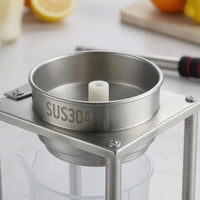 Lever Handle Stainless Steel Juice Press Removable Cup Manual Juice Press