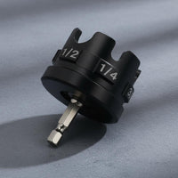 Nut Zipper Drill Attachment Multi-Diameter Hex Shank Nut Runner Reusable Power Tool Accessory for Installers, Electricians