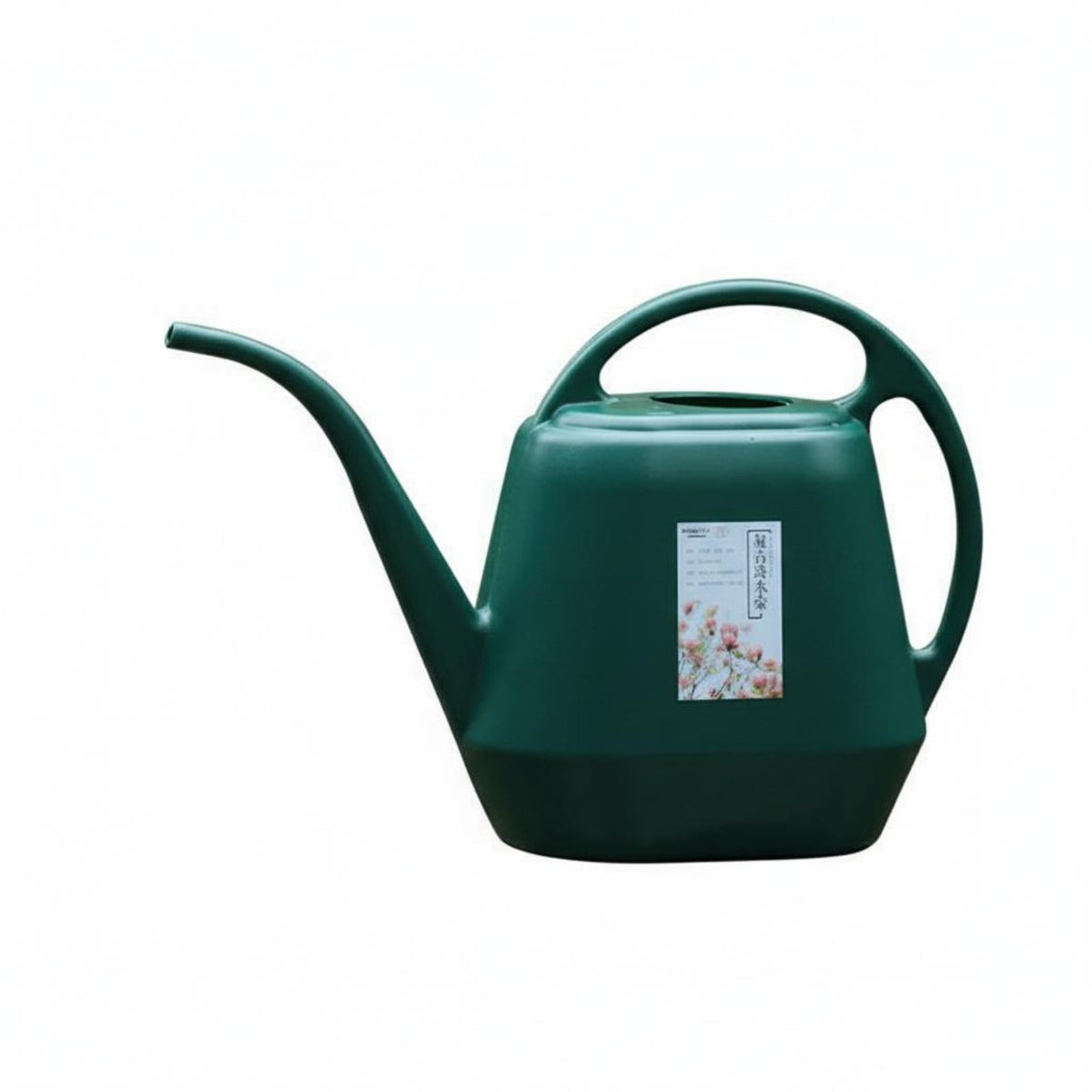 Long Spout Watering Can Large Capacity Watering Pot with Sprinkler Head Plastic Garden Waterer Wide Mouth Opening for Outdoor