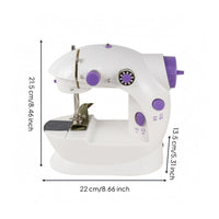 Built-in Light Electric Sewing Machine Speed Control Tabletop Sewing Machine Stitch Tension Home Tool Compact