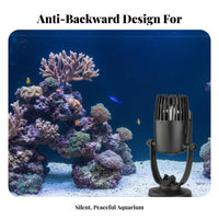 Aquarium Water Circulator Silent Fish Tank Circulation Pump Waterproof Sealed Motor Aquarium Water Current Pump for Bedroom