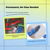 Tubeless Tire Plug Kit Fast Repair