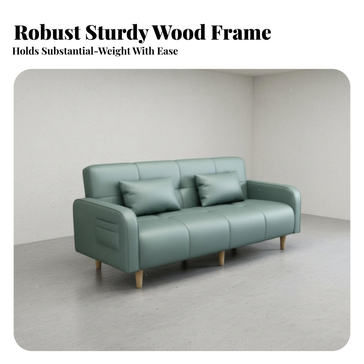 Foldable Design Fold-unfold Sofa Bed Space-Saving transformable Couch Easy to Clean Household Furniture Minimalist design for Apartment Dwellers, Students, Homeowners, Small Spaces, Living Room, Bedroom, Home Office