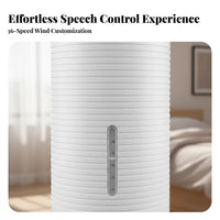 Water Cooled Vertical Fan Includes Reusable Ice Packs Standing Cooling Fan Humidifying Function Water-Chilled Air Chiller for Students, Bedroom