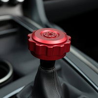 Rotary Gear Selector Knob Billet Aluminum Dial Shifter Knob CNC-Machined Easy to Install for Truck Owners, Interior Upgrade