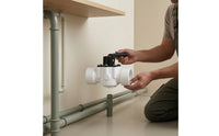 Replacement 3-Port Valve with Black Lever Threaded Pool Diverter Valve Heavy Duty Manual for Plumbers, Spa