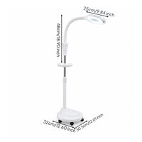Flexible Enlarging Lamp with Stand