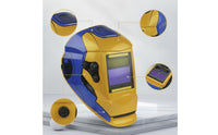 Auto-Darkening Fusing Helmet Large View Fusing Hood with Auto-Darkening /IR Protection Hood for Home Repairs