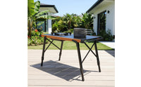 Camping Table Lightweight Aluminum Foldable Camp Table Easy to Pack for Campers, Picnickers, Picnic