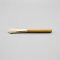 Skincare Brush Tongue Shaped Long Handle for Facial Treatment, Cosmetic for Routine, Application