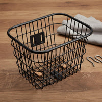 Thickened Front Rear Bike Basket Enlarged Bike Basket Large Capacity Vehicle Accessory Factory Direct for Shopping, Commuting, Delivery