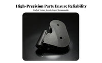 Compact Mounting Bracket with Arm 11 Mm Hole Double-Wheel Mounting Bracket