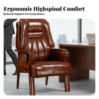 Reclining Computer Chair Managerial decompresssign rotating Seat Highspine-supporting Ergonomic Support for Professionals