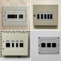 10 Pieces Breaker Filler Plate Including Labeling Snap-in Breaker Filler Plate Flush Hardware for Electricians, Homeowners, Electrical Panels