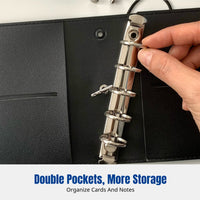 Original 18-Color PU Leather Loose-Leaf Notebook Cover, Mini Pocket Notebook, Strap Closure, Refillable, Portable