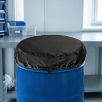 55 Liter Drum Cover Heavy Duty Drum Cover with Drawstring Stretchable for Workshop, Garage, Outdoor Storage