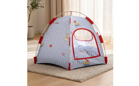 Cushioned Hexagonal Pet Tent Breathable Pet Tent with Cushion Indoor Supportive for Cats, Patio