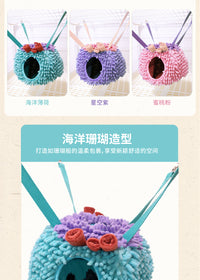 【秋冬新品】安哥鲁珊瑚礁窝冬季吊床安格鲁雪貂窝加绒保暖冬天窝