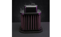 Motorcycle Air Intake Filter Pleated Air Filter with ABS Frame Compact Easy Installation for Motorcyclists, Garage Installs