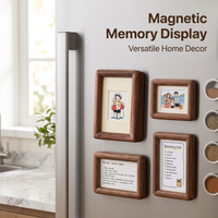 Wooden Finish Picture Frame Tabletop Photo, Solid Wood Mini Photo Frame, Mini Wooden Frame for Display, Modern Minimalist Desk Photo Stand