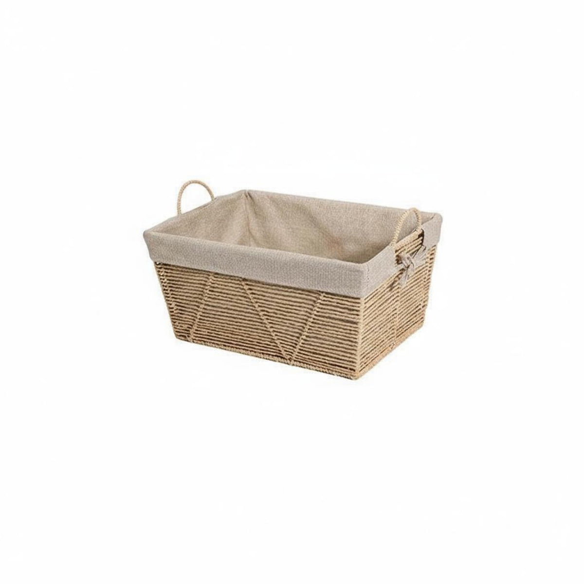Woven Rope Basket multipurpose Storage container Soft Texture for Nursery, Students