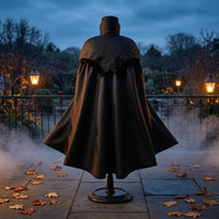 Medieval Gothic Cape Draped Gothic Cape Wide Hem Costume Clothing for Adults