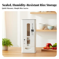 Rice Dispenser Moisture-Resistant Closure Ed Rice Storage Container Grain Storage Container Food-Grade Material Airtight