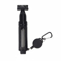 Press Type Water Spray Golf Brush Multi Function Golf Club Cleaning Brush Portable Sports Accessory Easy to Clean for Golfers, Driving Range