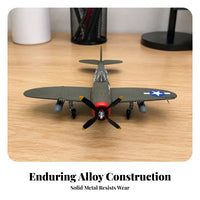 1;72 P-47 Fighter Model  Diecastl U.star Symbol Insignia Wartime airplane Model Fighter Plane Detailed Reproduction