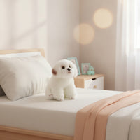 Soft Toy Dog Cuddly Stuffed Dog Stuffed Puppy Soft Toy Premium Cozy for Children, Playroom, Nursery