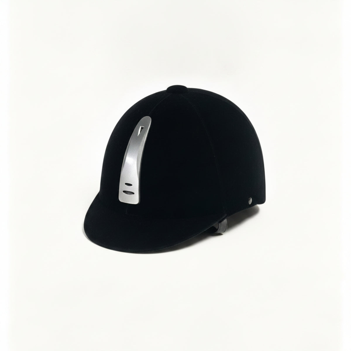 Velvet Riding Helmet Velvety Helmet with Adjustable Dial Riding Hat with Chin Strap Padded Safeguarding for Horse Riders