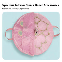 Waterproof Ballet Tutu Bag Dustproof Tutu Storage Bag With Inner Pockets for Children, Performers, Competitions, Performances, Rehearsals