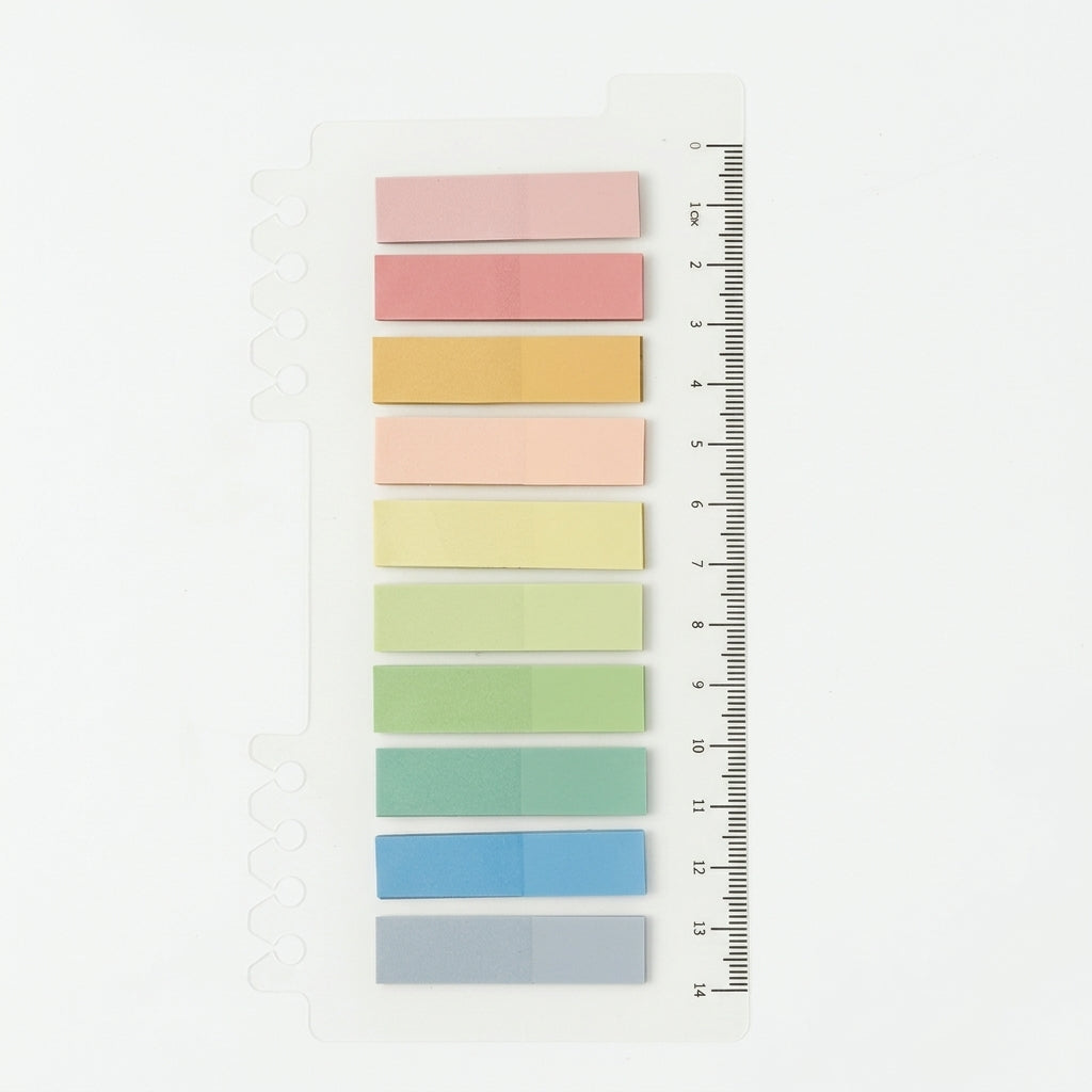 Index Tabs Sticky Notes Transparent PET, Removable Clear, for Studying Students, Filing for Office, Bookmark for Notebooks