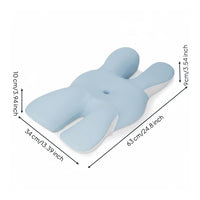 Skin-Friendly Textile Butterfly Shaped Memory Foam Pillow Machine Washable Cover Butterfly Shaped Pillow Reversible Design for Women