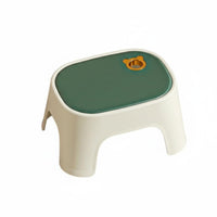 Anti-Slip Stackable Plastic Stool Thickened Portable Utility Stool Sturdy Household Furniture Easy to Clean for Children, Students, Living Room, Bathroom, Entryway, Kitchen