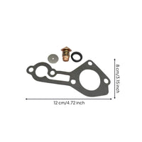 outboards Thermostat Kit Replacement Thermostat Kit Easy Installation for Boat Owners