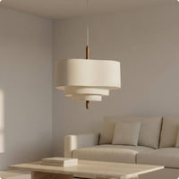 Japanese Style Pendant Lamp Handmade Feel Japanese Style Pendant Light for Living Room