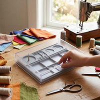 Slim Parts Storage Box Flat-Lay Parts Organizer Box
