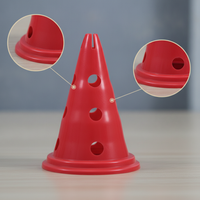 Kids Soccer Basketball Training Cones Obstacle Markers Sports Equipment