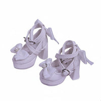 1/4 Scale BJD Shoes Photo Props BJD High Heels Handmade