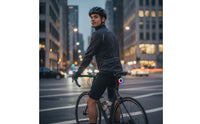 Multicolor Cycle Rear Light Rechargeable Bike Tail Light Compact High-Visibility for Commuting