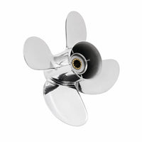 Propeller with Splined Hub Outboards Propeller Easy to Install for Marine Use
