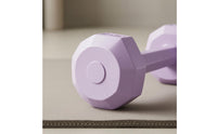 Single-Piece Molded Hex Dumbbells Non-Slip Grip PVC Dumbbells Hexagonal Hex Dumbbell Strength Training for Home Gym