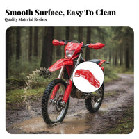 Dirt Bike Front Mudguard Shock-Resistant Resistant Dirt Bike Mudguard Motocross Front Mudguard Lightweight Design