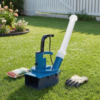 Compact Electric Spreader Head with Hose Portable Fertilizer Spreader Head Backpack-Style for Farmers