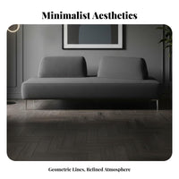 Movable Backrests configurable Backrest Sofa With Chaise Lounge Living Room Furniture Minimalist Design Sectional Couch flexible Configuration for Families, Homeowners, Hosts, Home