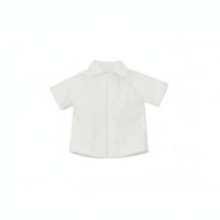 Easy to Match Doll Blouse Casual Design Miniature Collared Shirt Compatible with Most Figures 12 Inch Doll Clothes Button Front